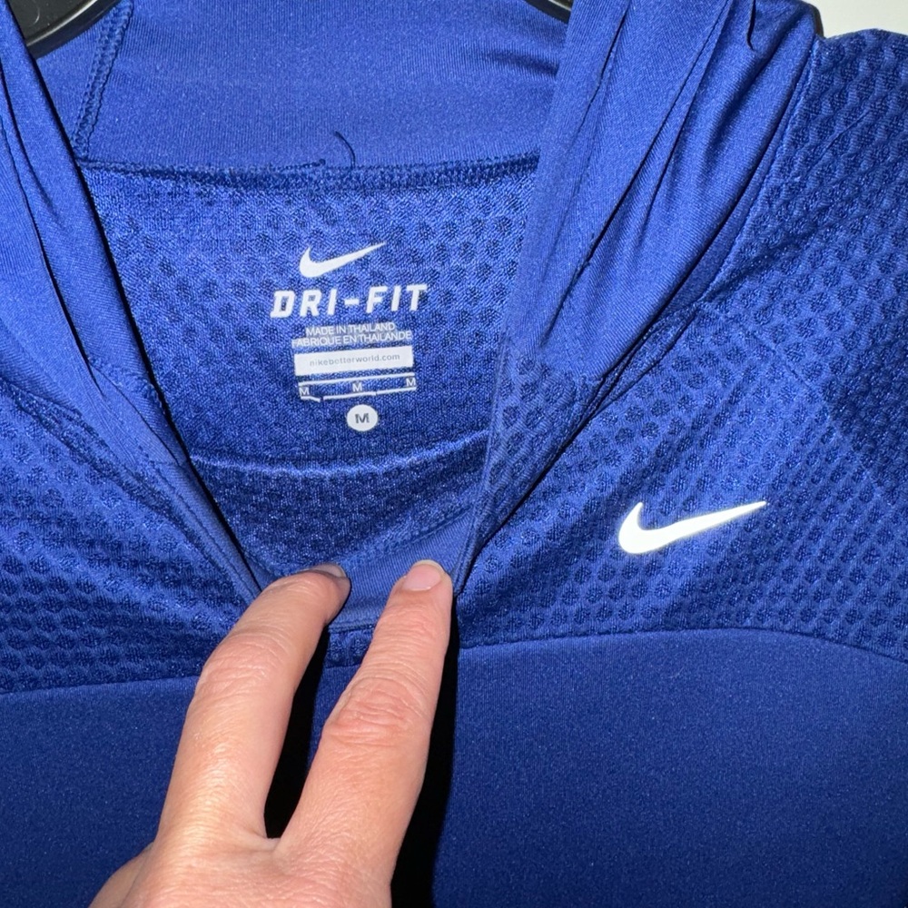 Nike Royal Blue Dri-FIT Pullover